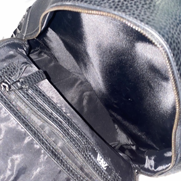 Zara Bags Zara Large Black Studded Faux Leather Backpack Poshmark